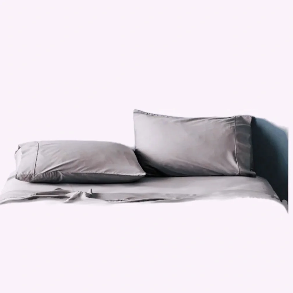 NEW Ettitude Travel Pillowcase Bamboo Lyocell Standard Size Mist Color w/ Pouch - Picture 7 of 10